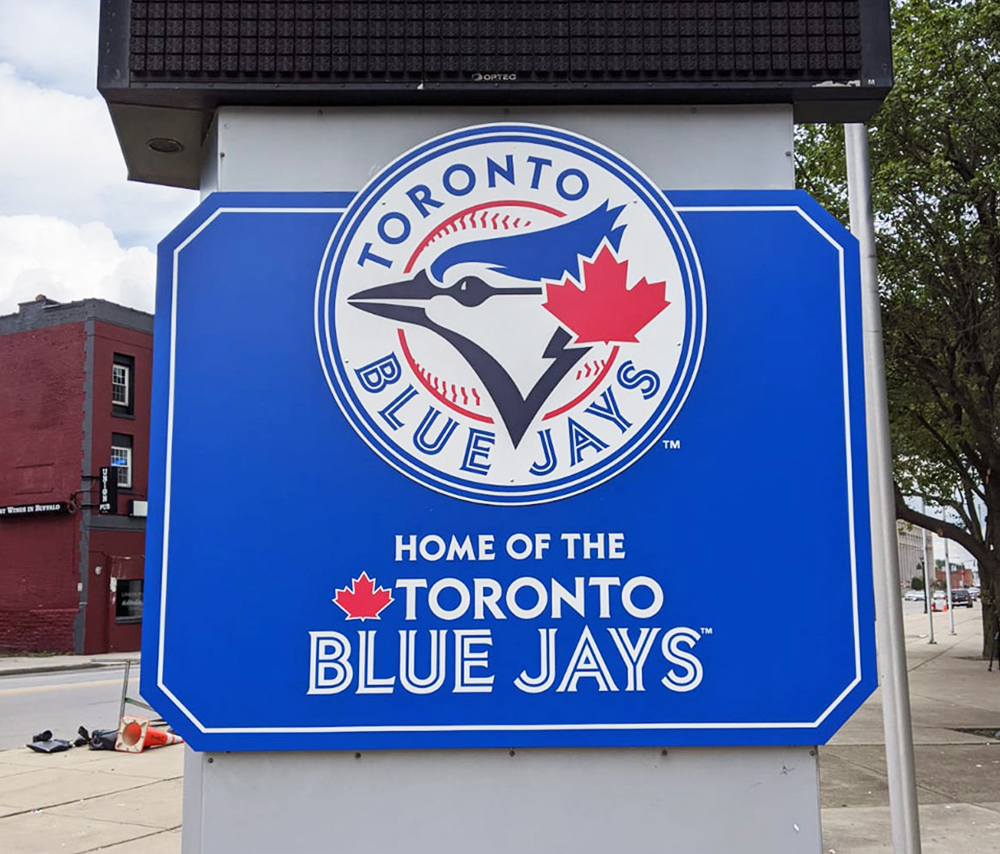 Toronto Blue Jays exterior signage