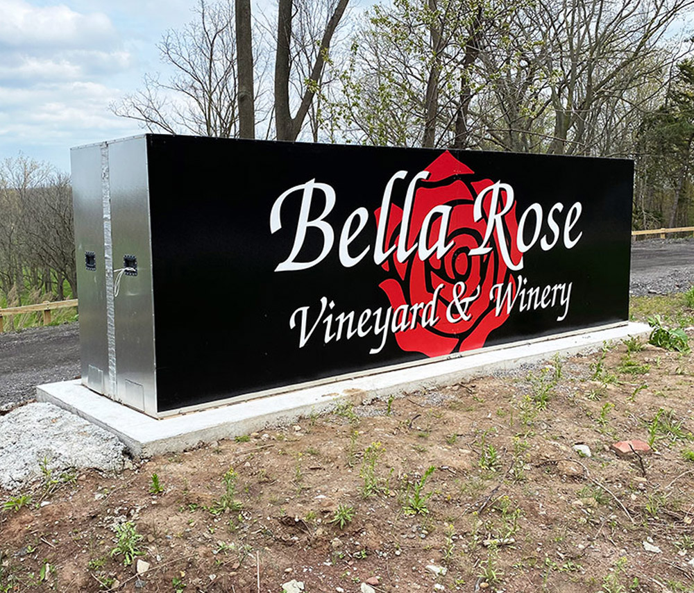Bella Rose Vineyard hot box wrap