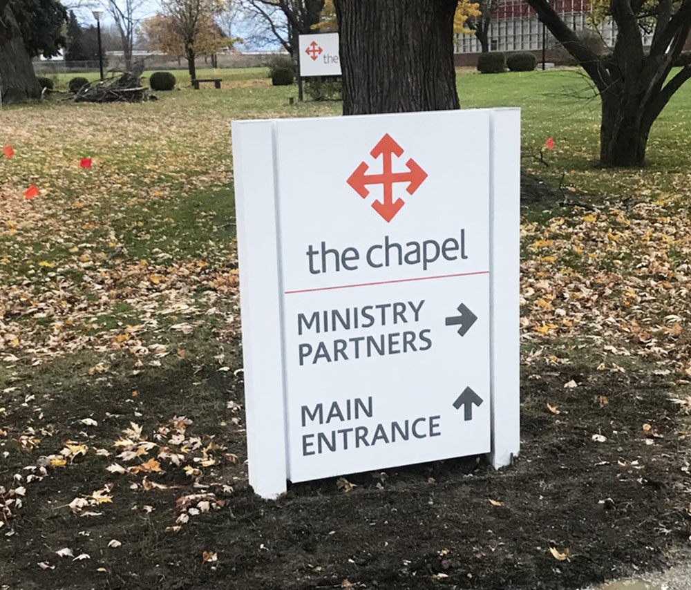 The Chapel NF Ground Signs