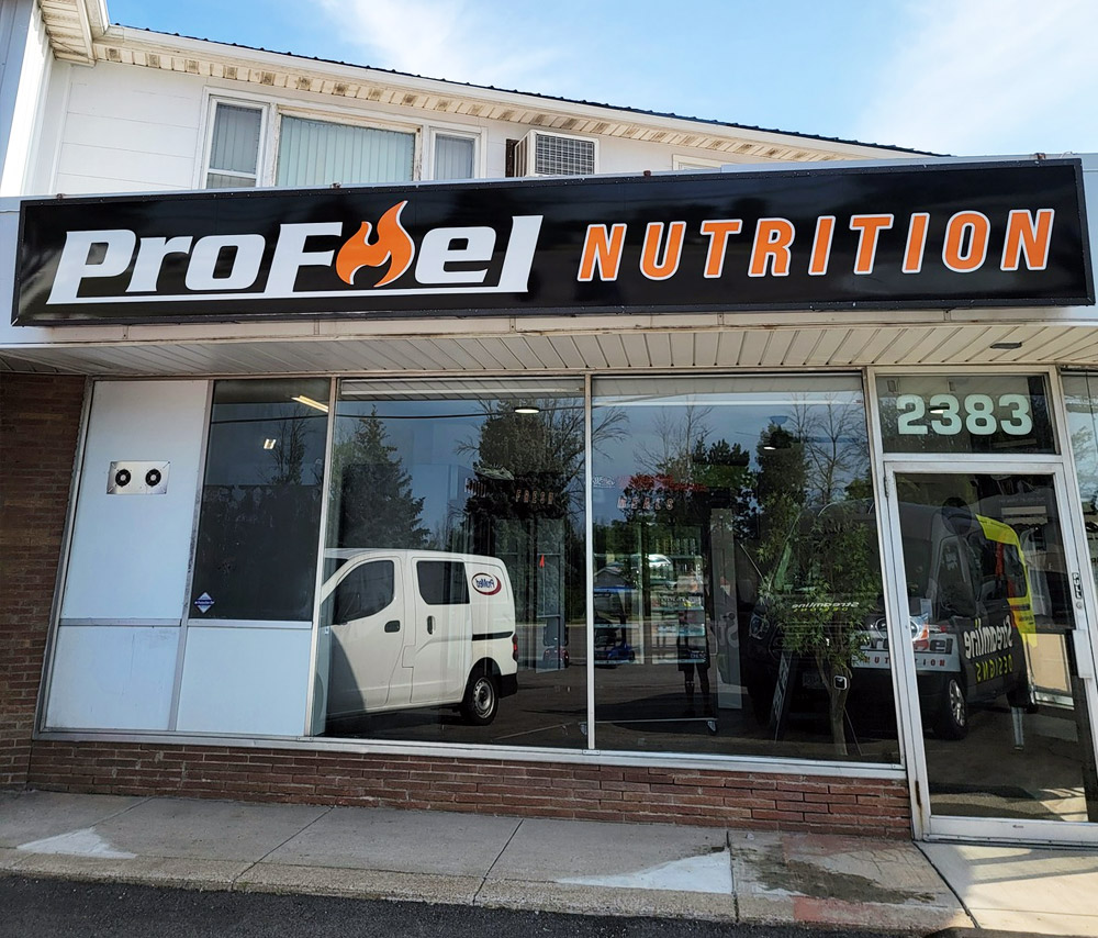 ProFuel Nutrition exterior sign