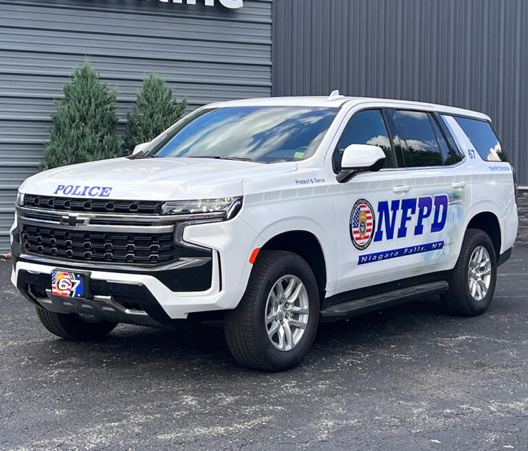 Reflective graphics for NFPD Tahoe