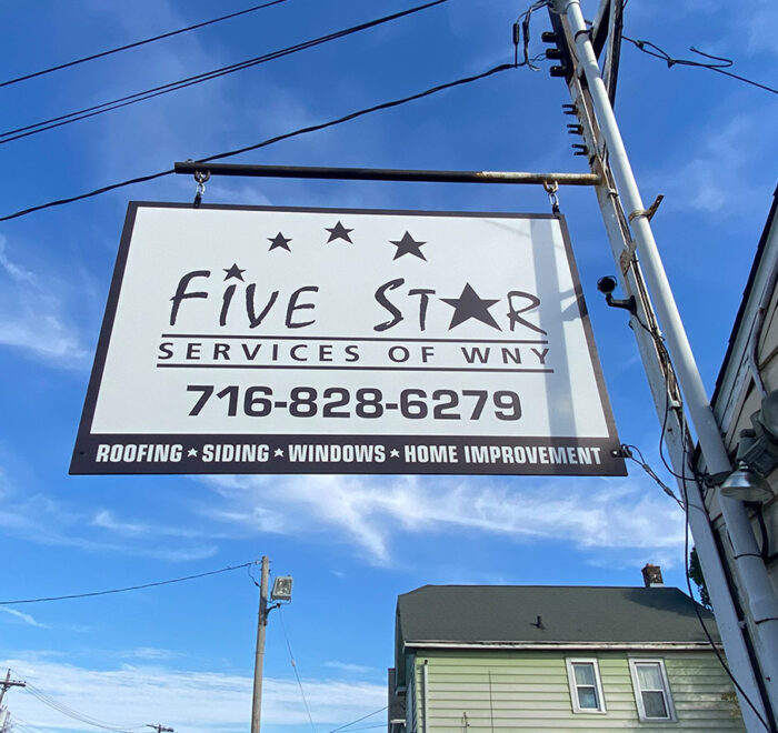 Five Star Services exterior sign