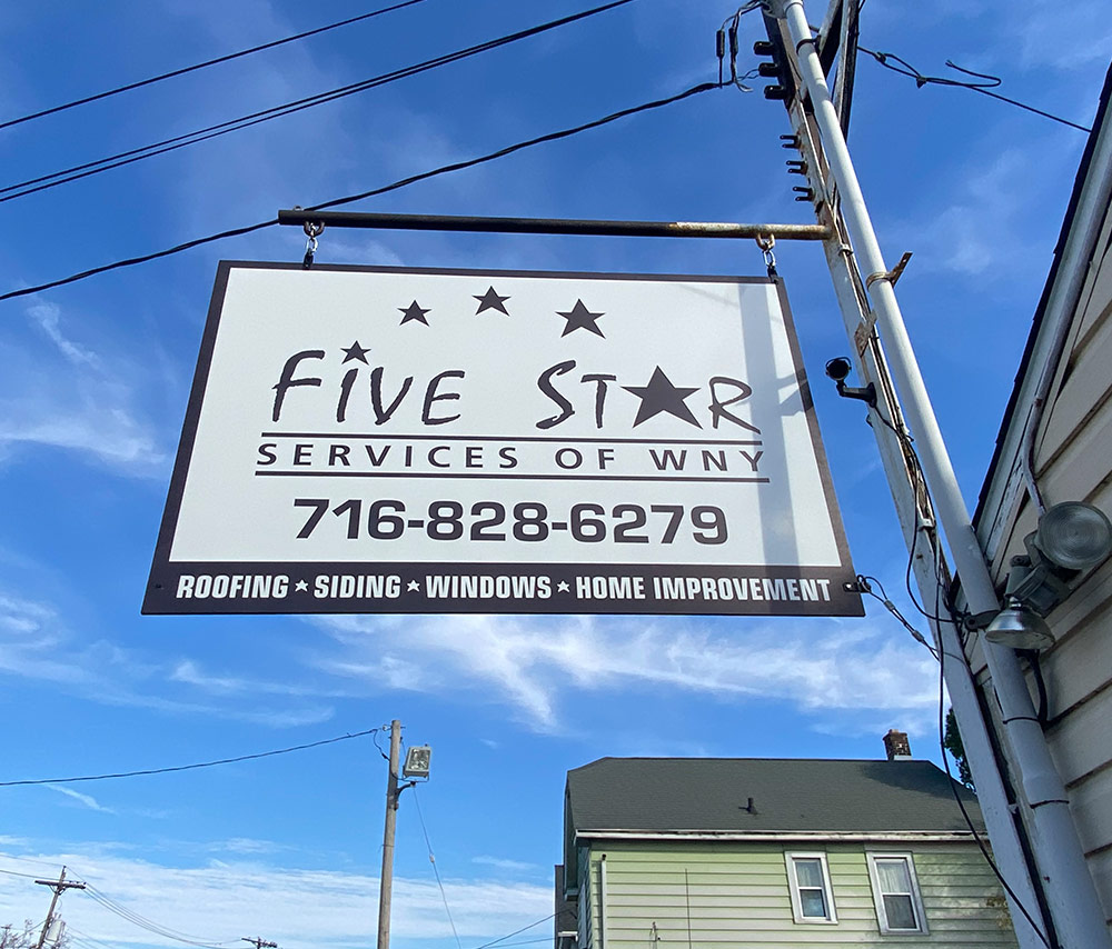 Five Star Services exterior sign