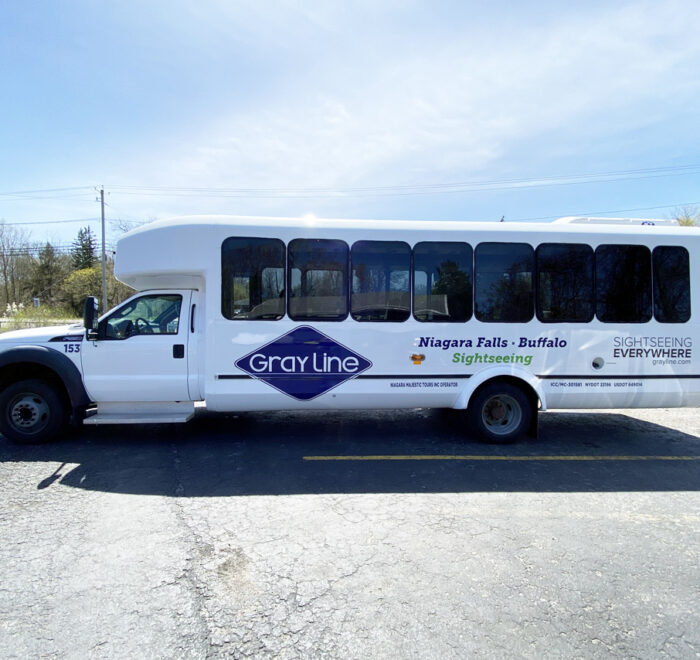 Gray Line Niagara Falls bus wraps