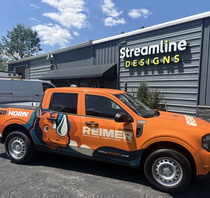 Reimer Pick-Up Truck Vinyl Wrap