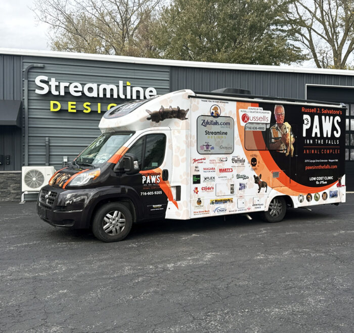 Paws Inn the Falls RV wrap