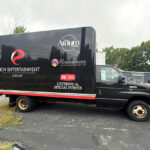 Rich Entertainment Catering Box Truck graphics Rich Entertainment Catering Box Truck graphics