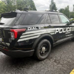 Corfu Police reflective graphics Corfu Police reflective graphics