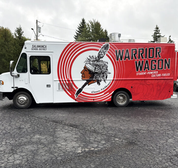 Salamanca Food Truck wrap