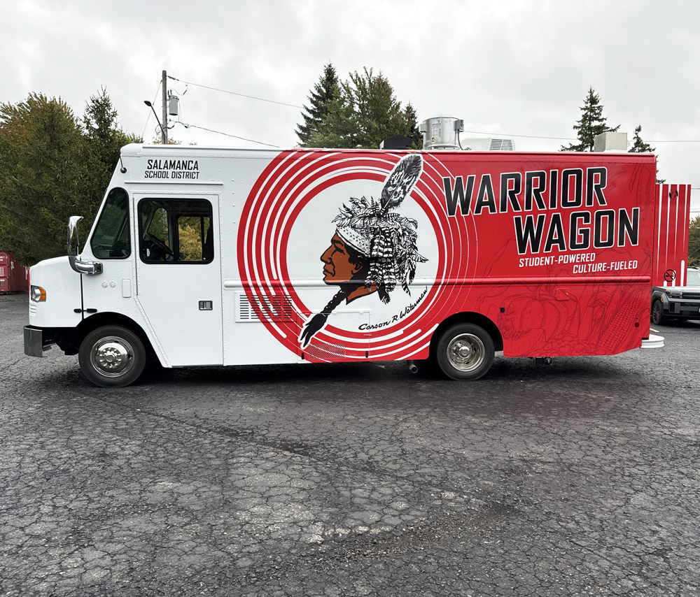 Salamanca Food Truck wrap