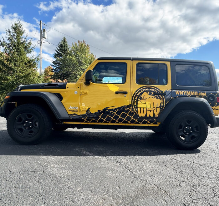 WNY MMA Jeep Graphics