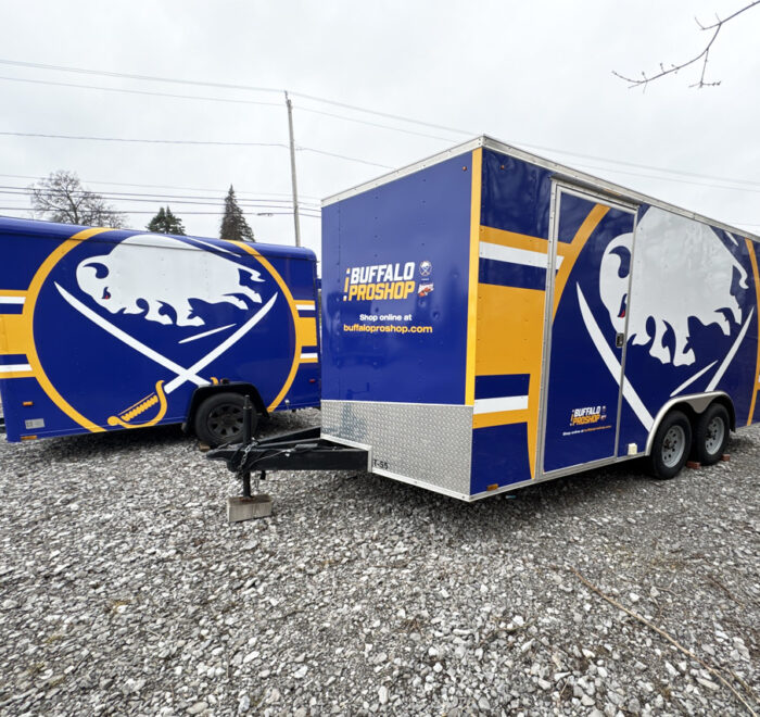 Buffalo Sabres Party in the Plaza concession trailers