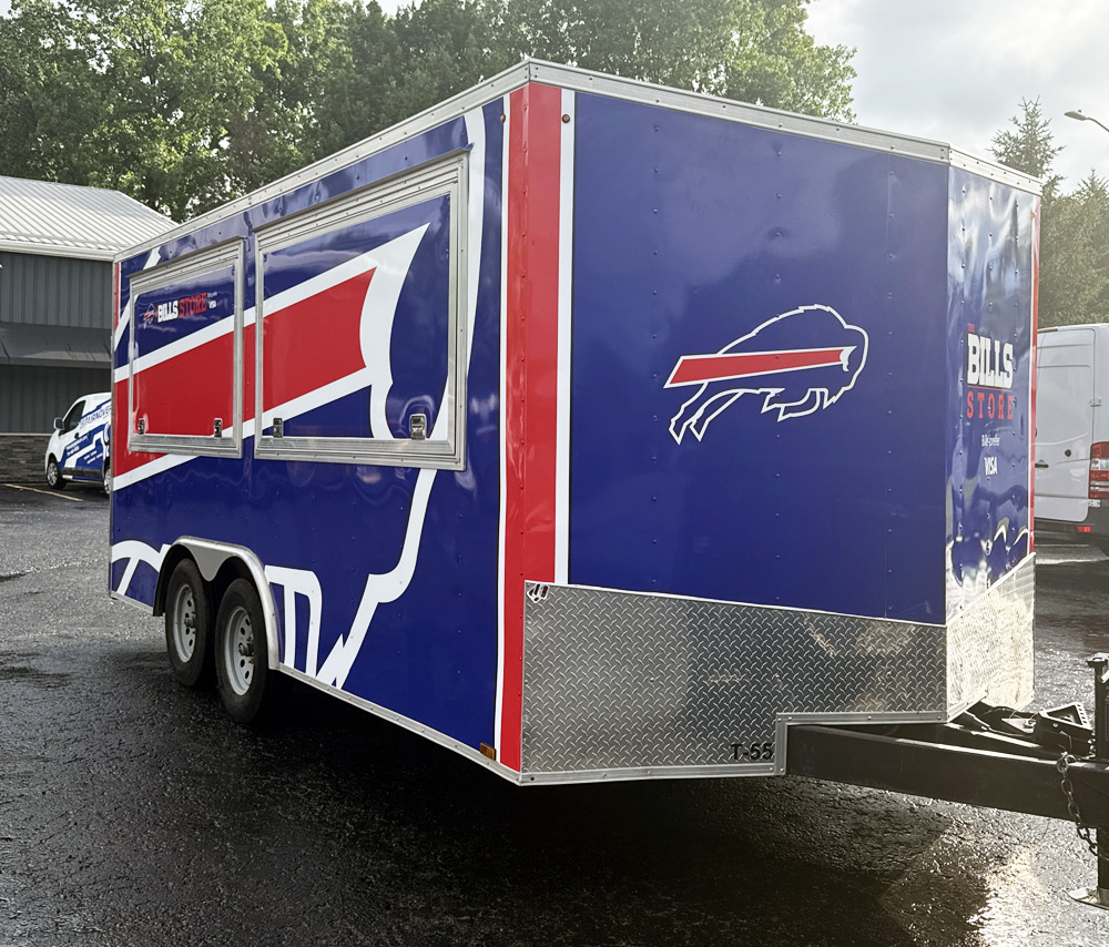 Bills Store trailer graphics