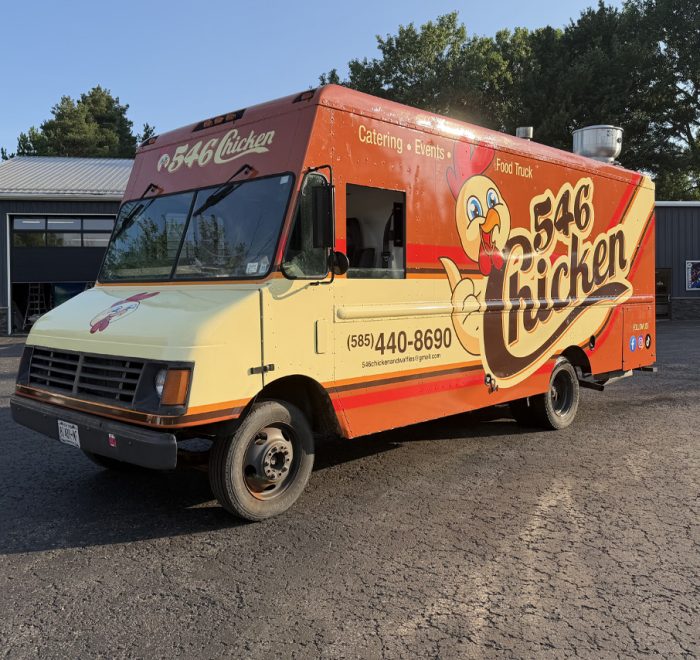 546 Chicken Food Truck wrap