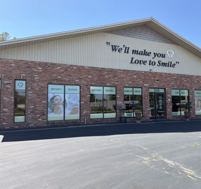 Boulevard Family Dental Storefront Graphics